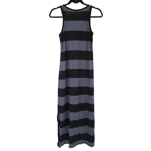 ATM Anthony Thomas Melillo Stripe Sleeveless Leg Slit Tank Maxi Dress Size XS - Picture 6 of 6